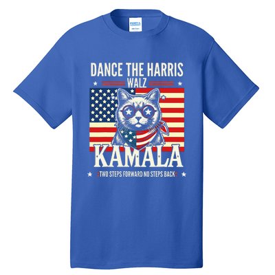 Kamala Harris Walz 2024 Waltz Dance 2 Steps Forward Not Back Tall T-Shirt