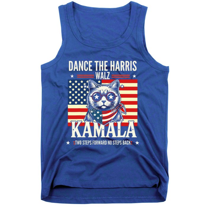 Kamala Harris Walz 2024 Waltz Dance 2 Steps Forward Not Back Tank Top