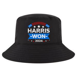 Kamala Harris Won 2024 Election Inauguration January 20 2025 Cool Comfort Performance Bucket Hat