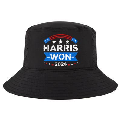 Kamala Harris Won 2024 Election Inauguration January 20 2025 Cool Comfort Performance Bucket Hat