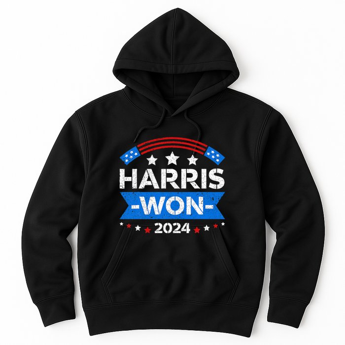 Kamala Harris Won 2024 Election Inauguration January 20 2025 Hoodie