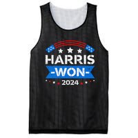 Kamala Harris Won 2024 Election Inauguration January 20 2025 Mesh Reversible Basketball Jersey Tank