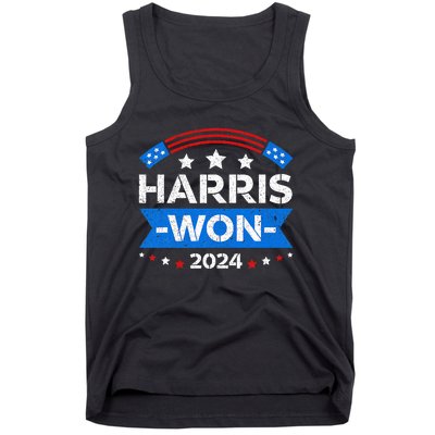 Kamala Harris Won 2024 Election Inauguration January 20 2025 Tank Top