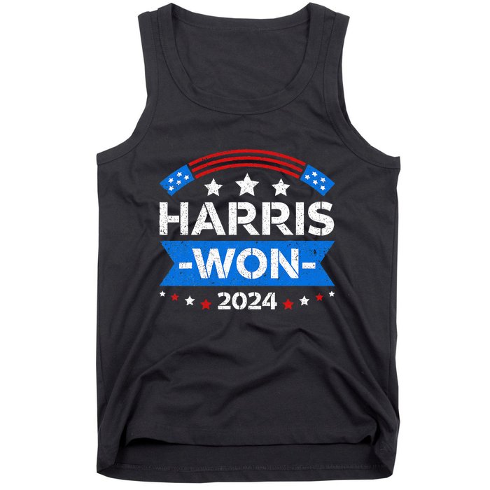 Kamala Harris Won 2024 Election Inauguration January 20 2025 Tank Top