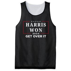 Kamala Harris Won Get Over It 2024 Election Victory We Won Mesh Reversible Basketball Jersey Tank