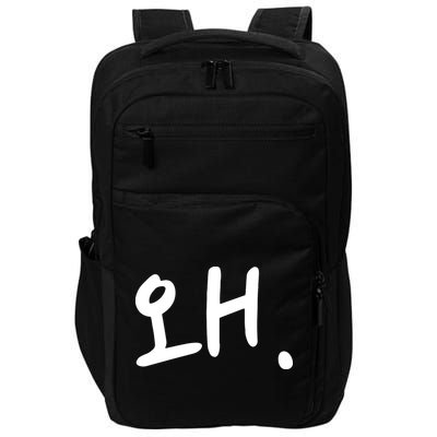 Korean Hangul Word Why Impact Tech Backpack