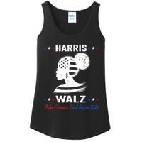 Kamala Harris Walz 2024 Make America Kind Again Harris Waltz Ladies Essential Tank