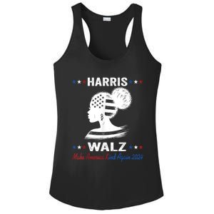 Kamala Harris Walz 2024 Make America Kind Again Harris Waltz Ladies PosiCharge Competitor Racerback Tank