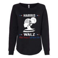 Kamala Harris Walz 2024 Make America Kind Again Harris Waltz Womens California Wash Sweatshirt