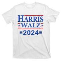 Kamala Harris Walz 2024 Democratic Vp President 47th Us Flag T-Shirt