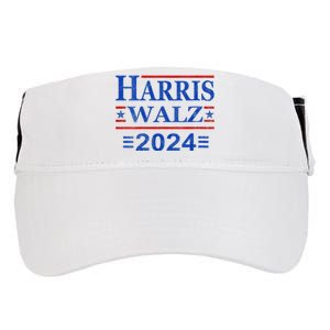 Kamala Harris Walz 2024 Democratic Vp President 47th Us Flag Adult Drive Performance Visor