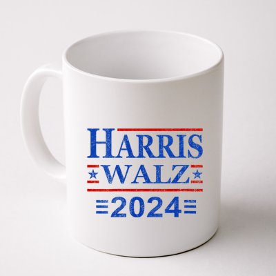 Kamala Harris Walz 2024 Democratic Vp President 47th Us Flag Mug