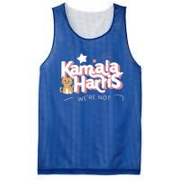 Kamala Harris WeRe Not Going Back Cat Design Gift Mesh Reversible Basketball Jersey Tank