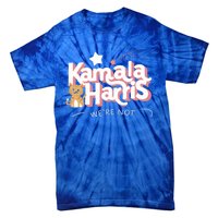 Kamala Harris WeRe Not Going Back Cat Design Gift Tie-Dye T-Shirt