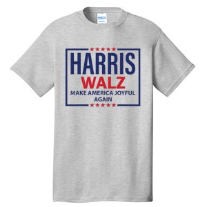 Kamala Harris Walz Make America Joyful 2024 Design Tall T-Shirt