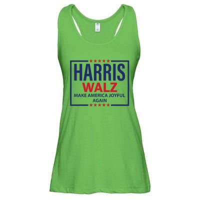 Kamala Harris Walz Make America Joyful 2024 Design Ladies Essential Flowy Tank