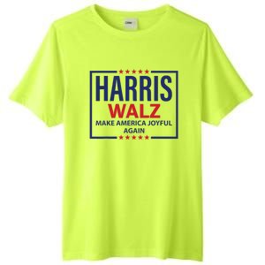 Kamala Harris Walz Make America Joyful 2024 Design Tall Fusion ChromaSoft Performance T-Shirt