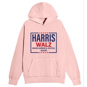 Kamala Harris Walz Make America Joyful 2024 Design Urban Pullover Hoodie