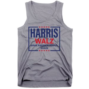 Kamala Harris Walz Make America Joyful 2024 Design Tank Top