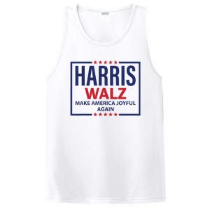 Kamala Harris Walz Make America Joyful 2024 Design PosiCharge Competitor Tank