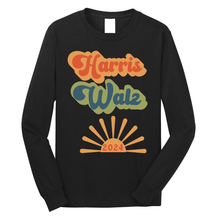 Kamala Harris Walz 2024 Long Sleeve Shirt