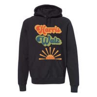 Kamala Harris Walz 2024 Premium Hoodie