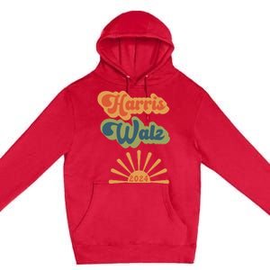 Kamala Harris Walz 2024 Premium Pullover Hoodie