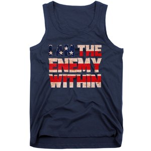 Kamala Harris Walz 2024 I Am The Enemy Within Tank Top