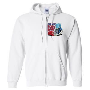 Kamala Harris Walz Waltz 2024 Understand The Assignt Full Zip Hoodie