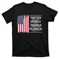 Kamala Harris Walz 2024 We Can End Dramala Traumala T-Shirt