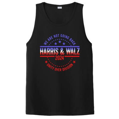 Kamala Harris Waltz 2024 We Are Not Going Back PosiCharge Competitor Tank