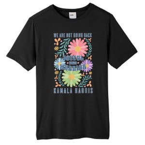 Kamala Harris Waltz 2024 Joyful Warrior Were Not Going Back Gift Tall Fusion ChromaSoft Performance T-Shirt