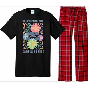 Kamala Harris Waltz 2024 Joyful Warrior Were Not Going Back Gift Pajama Set