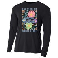 Kamala Harris Waltz 2024 Joyful Warrior Were Not Going Back Gift Cooling Performance Long Sleeve Crew