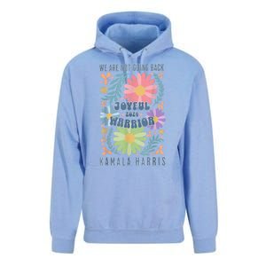 Kamala Harris Waltz 2024 Joyful Warrior Were Not Going Back Gift Unisex Surf Hoodie