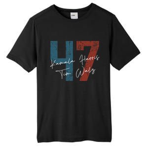 Kamala Harris Walz 2024 Harris Waltz President Democratic 47 Tall Fusion ChromaSoft Performance T-Shirt