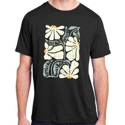 Kamala Harris Waltz Hand Drawn Flower Brighter Tomorrow 2024 Adult ChromaSoft Performance T-Shirt