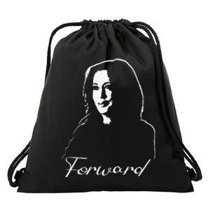 Kamala Harris Waltz Forward 2024 President America Election Drawstring Bag