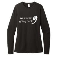 Kamala Harris Were Not Going Back Vote For 2024 President Gift Womens CVC Long Sleeve Shirt