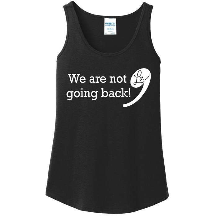 Kamala Harris Were Not Going Back Vote For 2024 President Gift Ladies Essential Tank