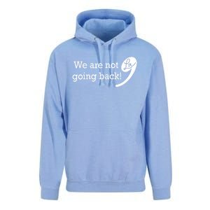 Kamala Harris Were Not Going Back Vote For 2024 President Gift Unisex Surf Hoodie