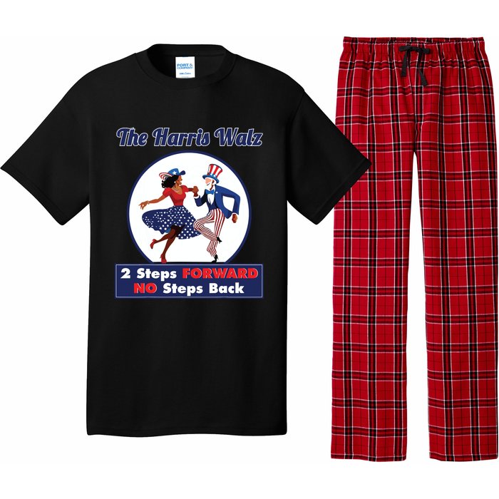 Kamala Harris Walz 2024 Waltz Dance 2 Steps Forward Not Back Pajama Set