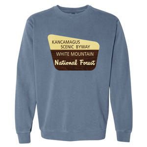 Kancamagus Highway White Mountain National Forest Gift Garment-Dyed Sweatshirt