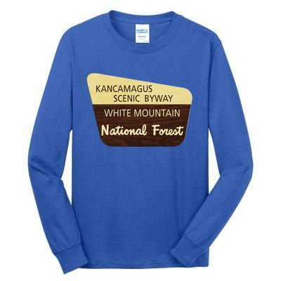 Kancamagus Highway White Mountain National Forest Gift Tall Long Sleeve T-Shirt