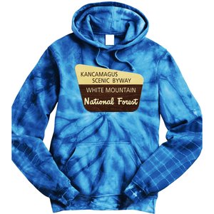 Kancamagus Highway White Mountain National Forest Gift Tie Dye Hoodie