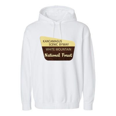 Kancamagus Highway White Mountain National Forest Gift Garment-Dyed Fleece Hoodie