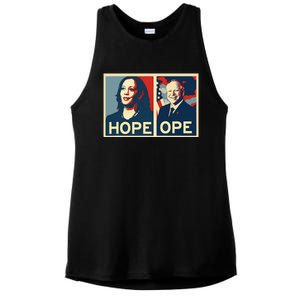 Kamala Hope Walz Ope Harris Walz 2024 Ope Vice President Gift Ladies PosiCharge Tri-Blend Wicking Tank