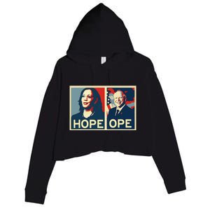 Kamala Hope Walz Ope Harris Walz 2024 Ope Vice President Gift Crop Fleece Hoodie