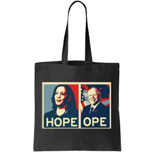 Kamala Hope Walz Ope Harris Walz 2024 Ope Vice President Gift Tote Bag