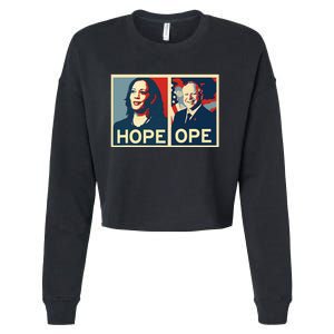 Kamala Hope Walz Ope Harris Walz 2024 Ope Vice President Gift Cropped Pullover Crew